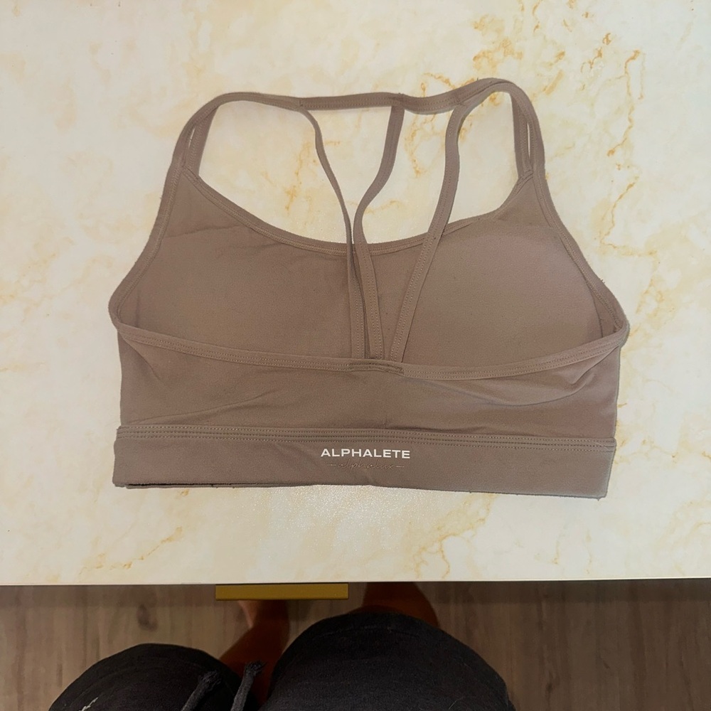 Alphalete Women's Brown Sports Bra